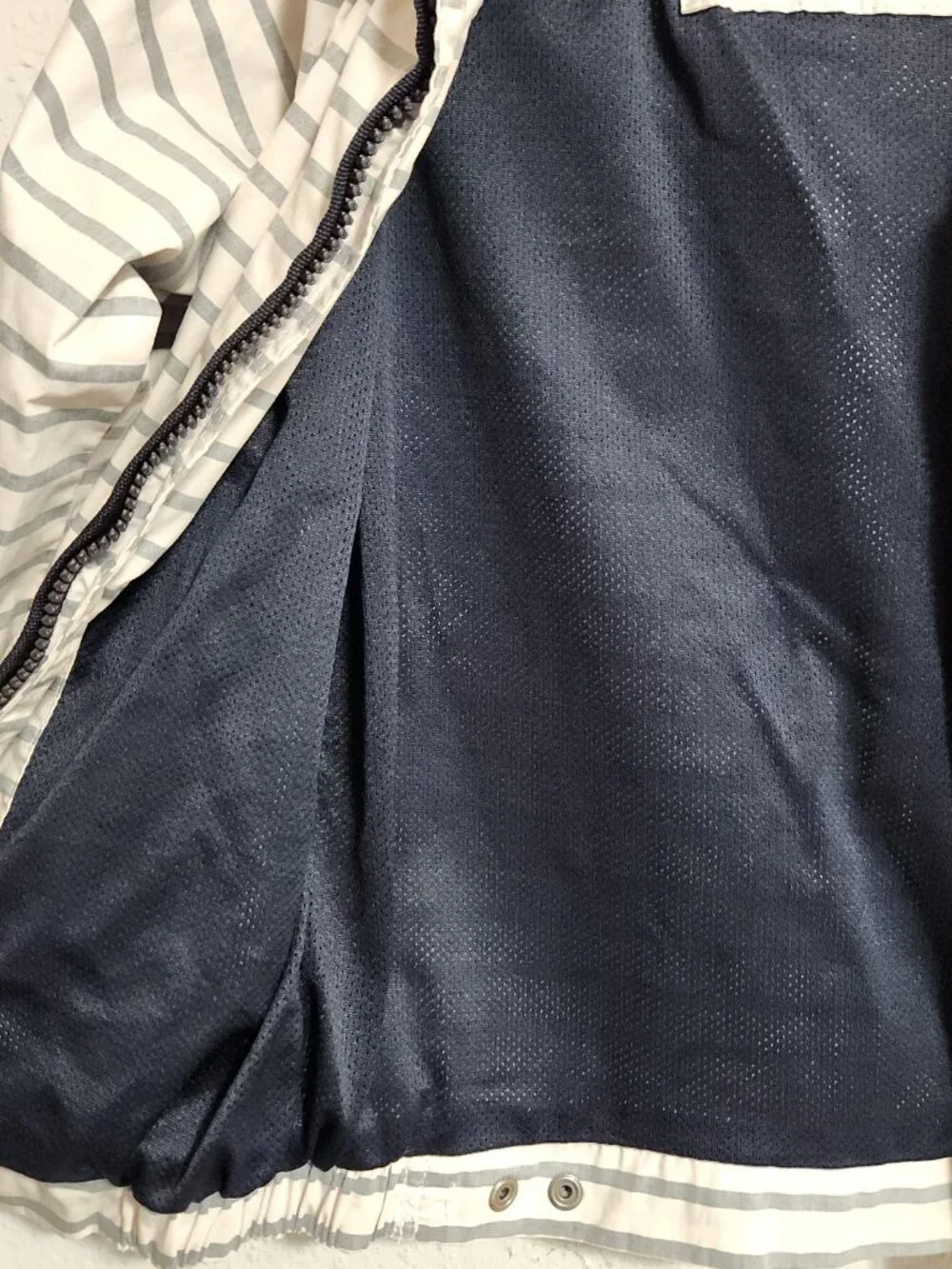 Zara Boys | Kid's Nautical Stripe Seafarer Rain Jacket Hood 6/7 - Picture 6 of 6